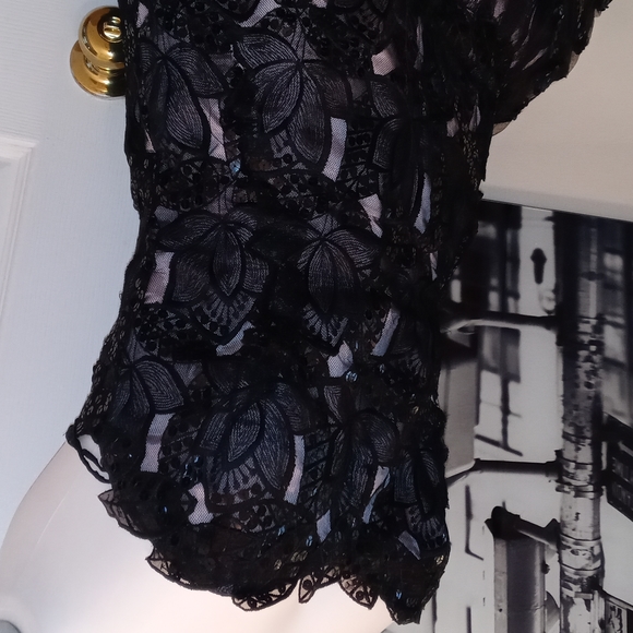 Sequin tulle cocktail dress - Picture 5 of 7